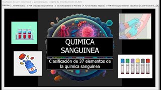 QUIMICA SANGUINEA FORMULARIO INTERACTIVO [upl. by Hermann]