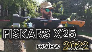 Fiskars X25 Review Still Worth It In 2022 [upl. by Jaala]