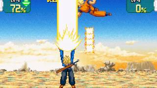 Gameplay Dragon Ball Z Supersonic Warriors GBA [upl. by Eynobe]