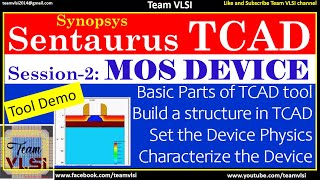 Sentaurus TCAD tutorial  Part 2  MOS Transistor simulation [upl. by Earezed171]