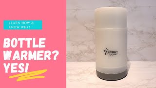 How to Use Tommee Tippee Bottle Warmer 2021  a tip [upl. by Harhay992]