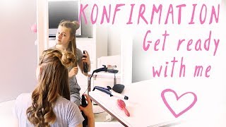 Get Ready With Me  Konfirmation  VLOG 💖 [upl. by Oinotnaocram]