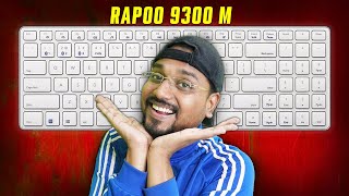 Rapoo 9300m best wireless keyboard amp Mouse Combo in India  In need Class apart USE CODE IG5 [upl. by Anilam827]