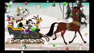 Jingalingalingdingdongding slowed reverbed Mickey Mouse Duck The Halls [upl. by Hsirrehc619]