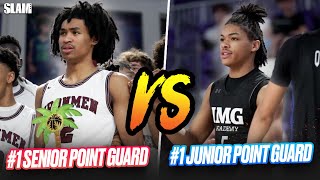 Best Point Guards In ALL OF HIGH SCHOOL Matchup 🤩🔥 Dylan Harper vs Darius Acuff Jr 🍿 [upl. by Tierney]