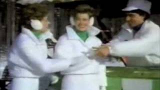 Doublemint commercial  Ice Skating Twins  1988 [upl. by Enaoj]