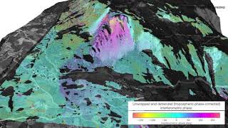 BrienzBrinzauls GR Repeatpass LBand SAR interferometry [upl. by Johnathan]