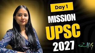 Day 1  Mission UPSCIAS 2027  Complete Class  Vyasa IAS [upl. by Goldfinch130]