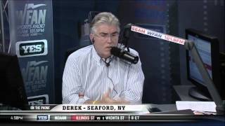 WFANs Mike Francesa explains his Hall of Fame Criteria [upl. by Shanan]