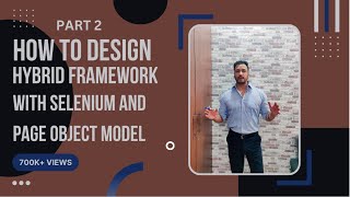 Page Object Model POM Design With Selenium  Part 2 [upl. by Assyle]