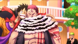 Katakuri Join the Straw Hat Pirates Enemies Become Allies  One Piece [upl. by Brandise]