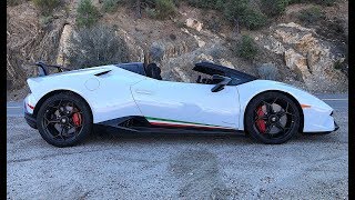 Lamborghini Performante Spyder  One Take [upl. by Pietra272]