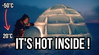 How An Igloo Keeps You Warm  🤔  Eskimos [upl. by Caye348]