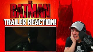 The Batman Main Trailer REACTION DC Fandome 2021 [upl. by Hgielsel]