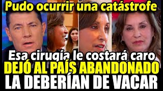 Fernando Del Rincón destruy3 a Dina Boluarte x sus cirigías y abandonar el país durante recuperación [upl. by Netsew]