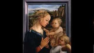 Fra Filippo Lippi Madonna and Child with two Angels [upl. by Cirad]