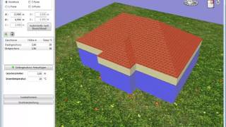 HaustechnikDialog präsentiert ZVPLAN Anpassung einfacher Grundrisse und Dächer [upl. by Noyad]
