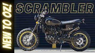 New RETRO Scrambler in AUSTRALIA  LAMS APPROVED Paso Motors Review Cafe Racer [upl. by Sedinoel]