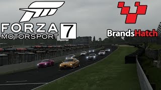 Euro V8 Supercars Race 1  Brands Hatch Indy Forza Motorsport 7 [upl. by Evangelin]