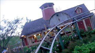 The Barnstormer Roller Coaster Front Seat POV Magic Kingdom Walt Disney World Resort [upl. by Enahpad]