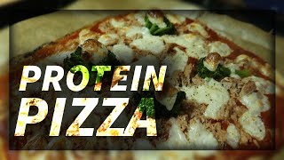 FITNESS PIZZA SCHNELL GEMACHT UND GÜNSTIG LOW CARB VIEL PROTEIN [upl. by Boyce]