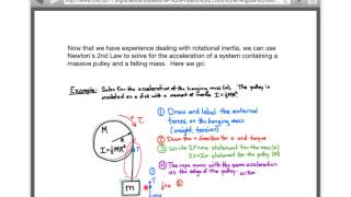 Massive Pulley Problems  AP Physics C [upl. by Hendrickson]