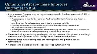 In the Know Optimized Management of Asparaginase Therapy in Acute Lymphoblastic Leukemia [upl. by Neilla]