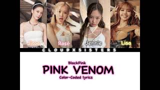 Blackpink Pink Venom lyrics [upl. by Kordula]