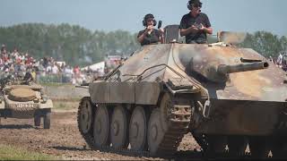 German Jagdpanzer 38 SdKfz 1382 Hetzer Tank Destroyers in Action ww2 panzer history [upl. by Cathie]