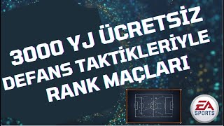 2 RANK MAÇIM DEFANS TAKTİKLERİ  ÜCRETSİZ 3000 YJ PAKET AÇILIMI  FIFA ONLINE 4 [upl. by Tallu]