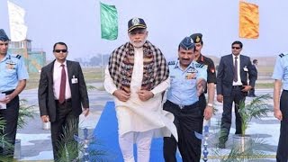 Narendra Modis Humorous speech at Halwara Air Force Station [upl. by Asiela]