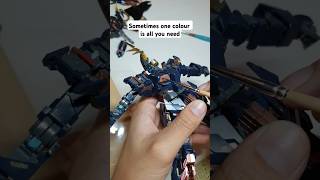 Repainting an old project Model kit is MG Banshee VerKa gunpla gundam bandai [upl. by Neitsirhc]