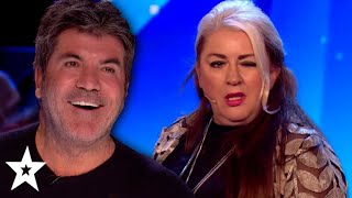 Female Comedian Has The Britains Got Talent Judges IN HYSTERICS with her MINDREADING Audition [upl. by Anibor]