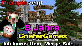 ▲ GrieferGames 🎂 8 Jahre Server Jubiläum 🎂 SpezialItem MergeSale uvm ▲ [upl. by Zuleika]