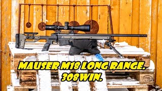 Mauser M18 Long Range 308win testausta [upl. by Piers]