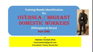 Training for Oversea Migrant Domestic Workers part 1 [upl. by Bryon]