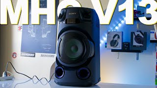 Sony MHCV13 Review  Versatile But Very Bright [upl. by Huda368]