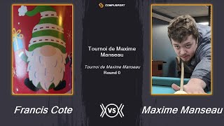 Francis Cote vs Maxime Manseau [upl. by Eleanore680]