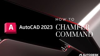 AutoCAD 2023  Chamfer Command [upl. by Lizned48]