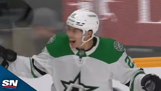 Stars Hintz And Robertson Combine For Two Goals In 19 Seconds [upl. by Charita]