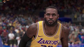 NBA 2K25 PC  Lebron James Updated Modded Realistic Cyberface [upl. by Anowahs]