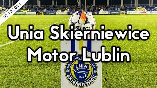 Unia Skierniewice  Motor Lublin 02102024 Puchar Polski [upl. by Elene685]