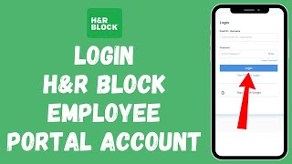 How to Login to HampR Block Employee Portal 2024  Sign Into HampR Block Employee Portal [upl. by Landing]