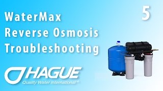 WaterMax H3500 RO Troubleshooting Part 5  Fitting Leaks [upl. by Sucramel]