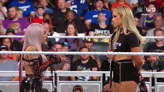 Zelina Vega Confronts Liv Morgan [upl. by Borchert]