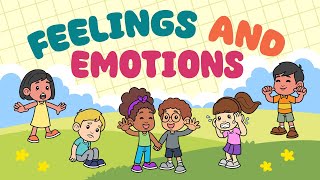 42 Feelings and Emotions for Kids  Learn Emotion and Feeling Adjectives Vocabulary Words [upl. by Gnaig]