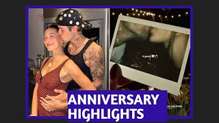 Hailey Bieber and Justin Bieber Celebrate 6th Wedding Anniversary After Welcoming First Baby [upl. by Aysa]