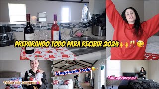 LISTOS🙌😜PARA RECIBIR EL AÑO NUEVO 2024🥂🍾🥳 Y DESPEDIR EL VIEJO🤪 YA LLEGÓ MI HIJO 👱🧳DE 🇲🇽 [upl. by Carlick270]