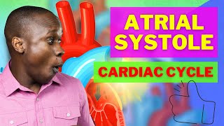 The Cardiac Cycle Phase 1  Atrial Systole Made EASY [upl. by Aramanta67]