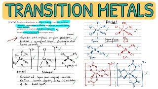 Transition Metals  Exam Question Walkthrough｜A Level Chemistry AQA [upl. by Melda]